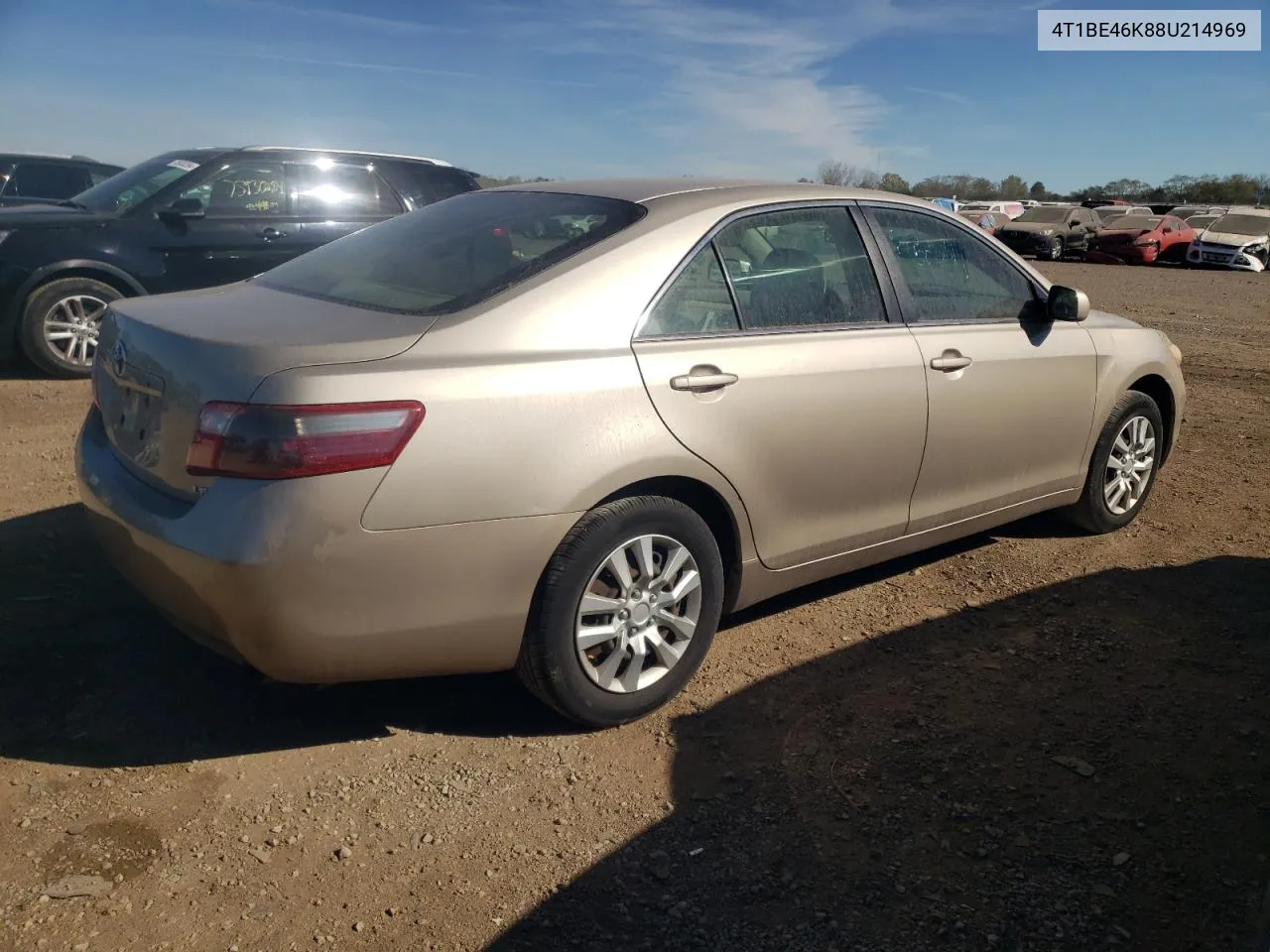 2008 Toyota Camry Ce VIN: 4T1BE46K88U214969 Lot: 75456154