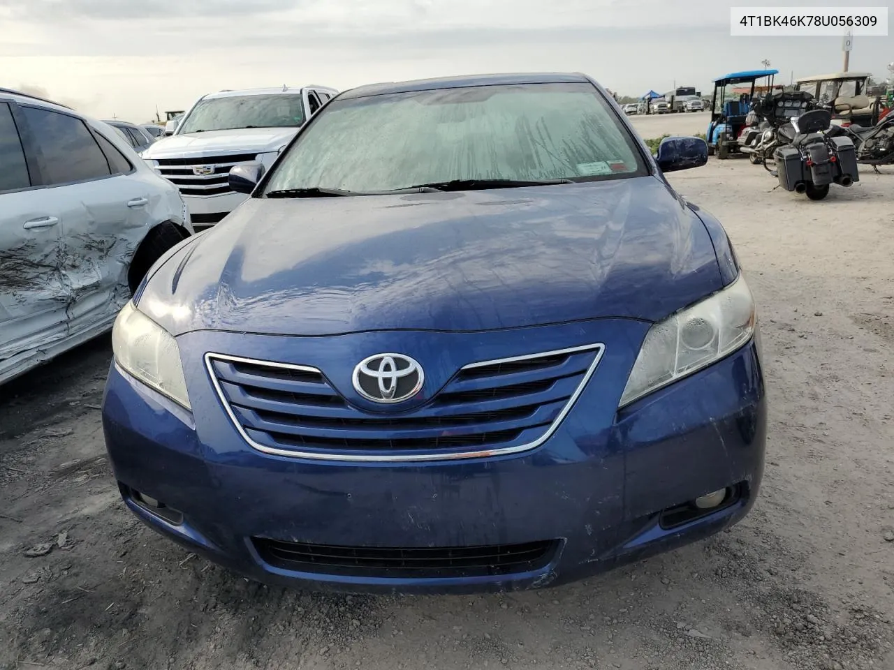 4T1BK46K78U056309 2008 Toyota Camry Le