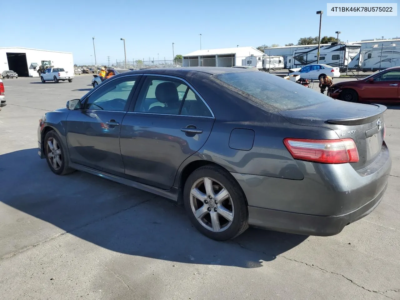 2008 Toyota Camry Le VIN: 4T1BK46K78U575022 Lot: 75564534