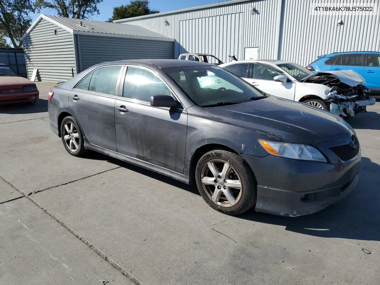 2008 Toyota Camry Le VIN: 4T1BK46K78U575022 Lot: 75564534