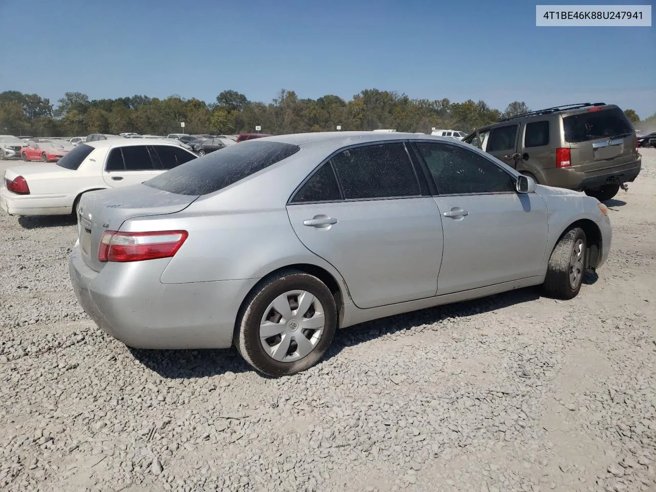 2008 Toyota Camry Ce VIN: 4T1BE46K88U247941 Lot: 75695484