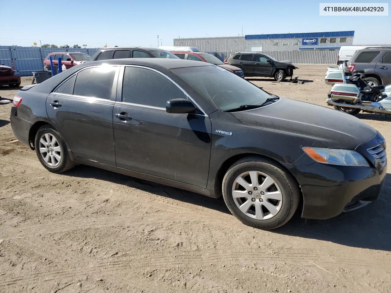 2008 Toyota Camry Hybrid VIN: 4T1BB46K48U042920 Lot: 75825494