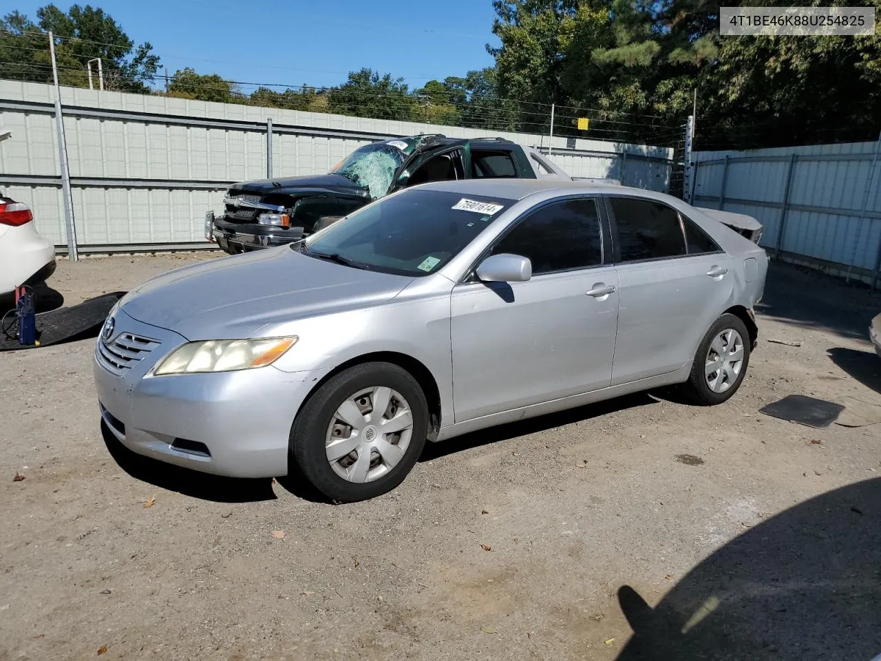 2008 Toyota Camry Ce VIN: 4T1BE46K88U254825 Lot: 75901614