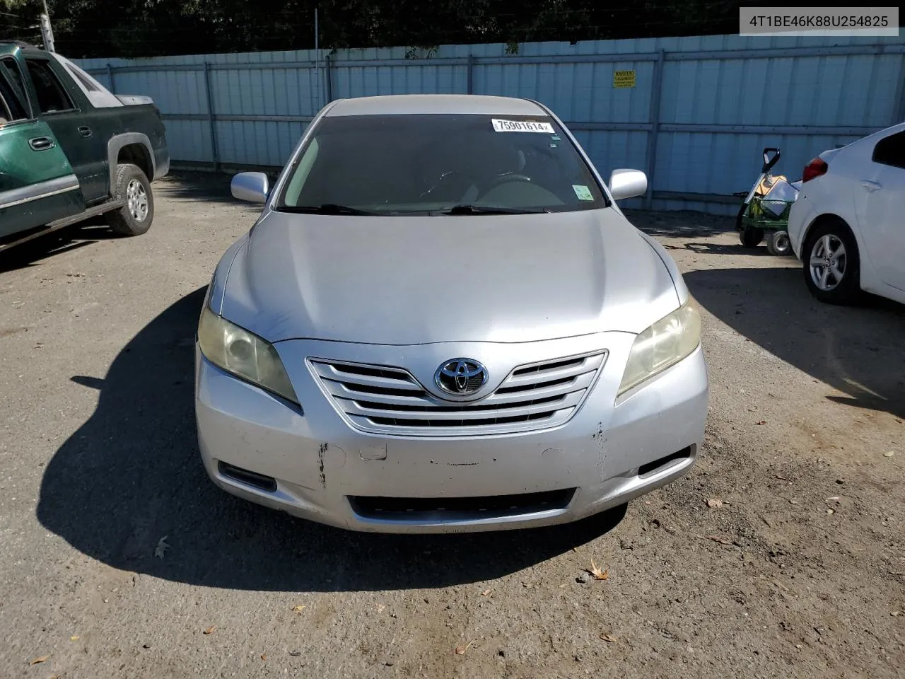 2008 Toyota Camry Ce VIN: 4T1BE46K88U254825 Lot: 75901614