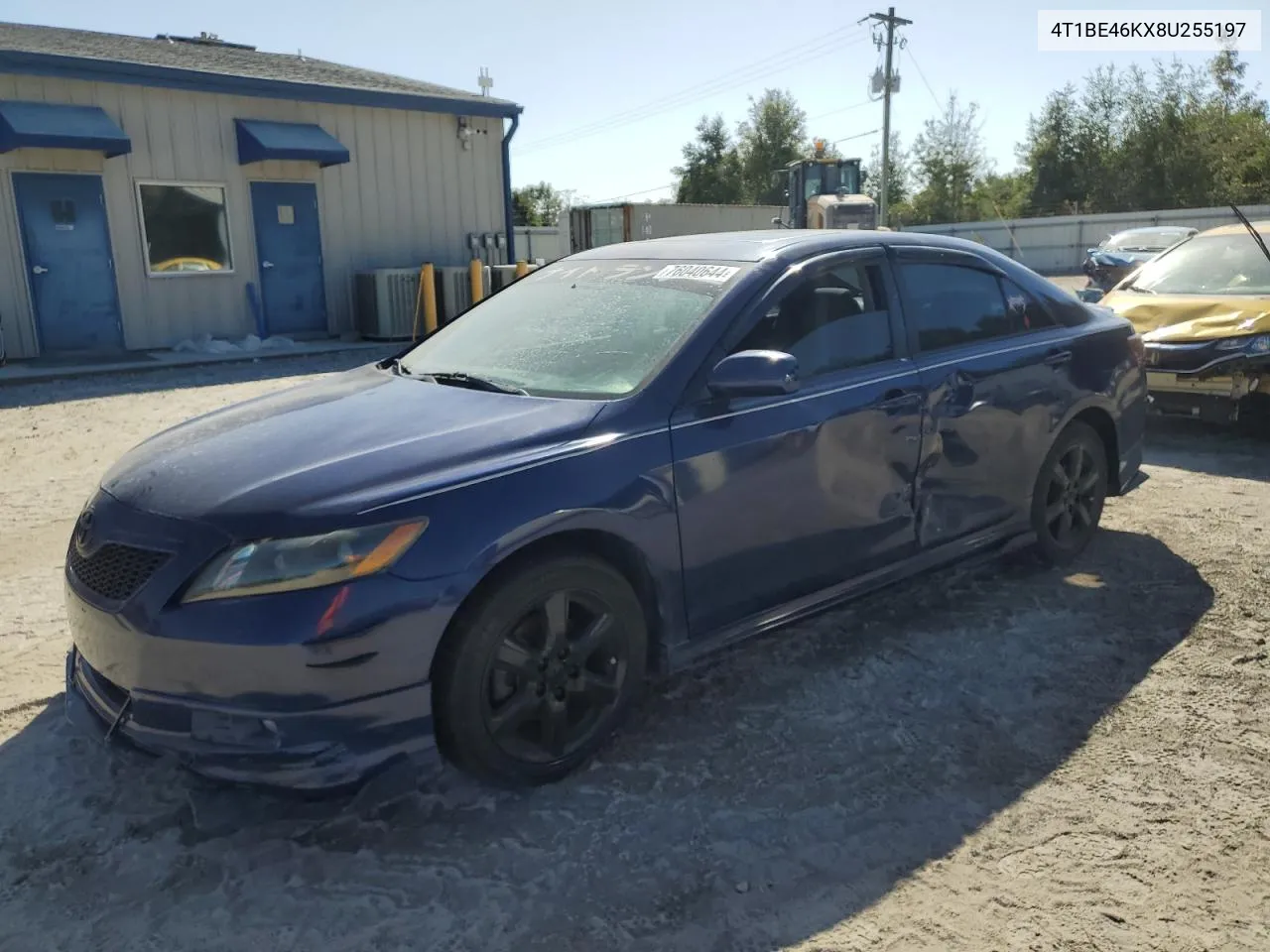 2008 Toyota Camry Ce VIN: 4T1BE46KX8U255197 Lot: 76040644