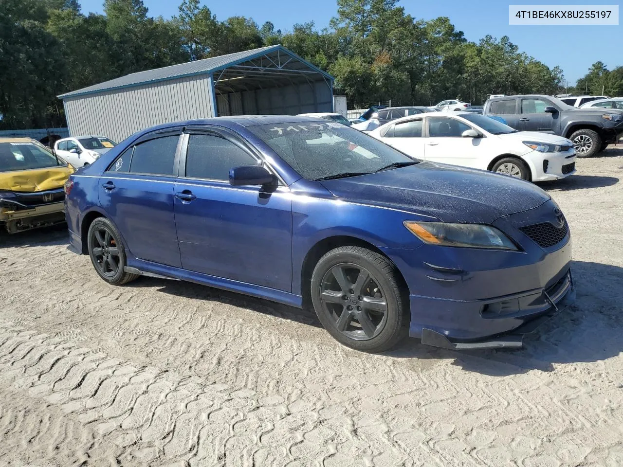 2008 Toyota Camry Ce VIN: 4T1BE46KX8U255197 Lot: 76040644