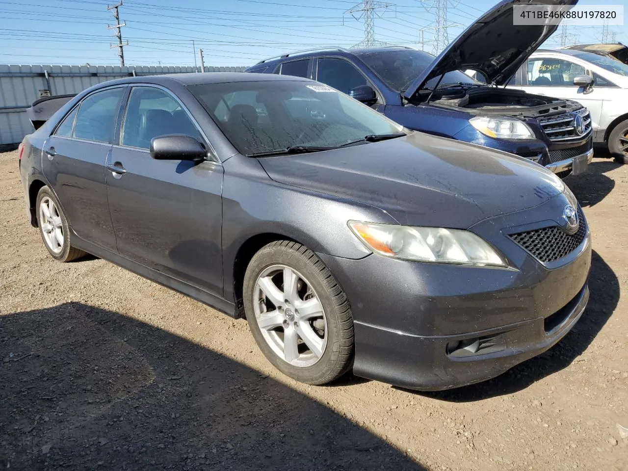 2008 Toyota Camry Ce VIN: 4T1BE46K88U197820 Lot: 76132064