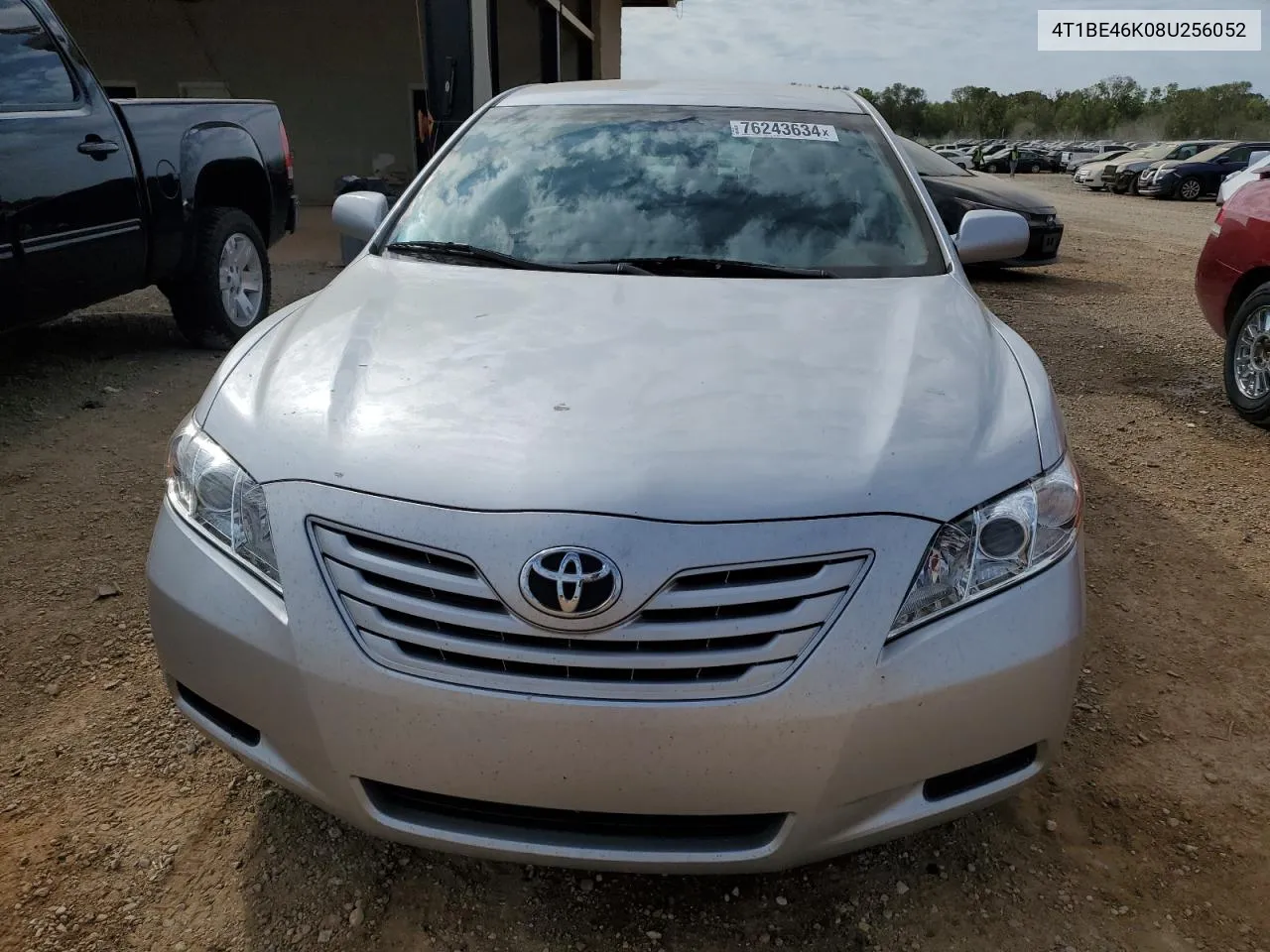 2008 Toyota Camry Ce VIN: 4T1BE46K08U256052 Lot: 76243634