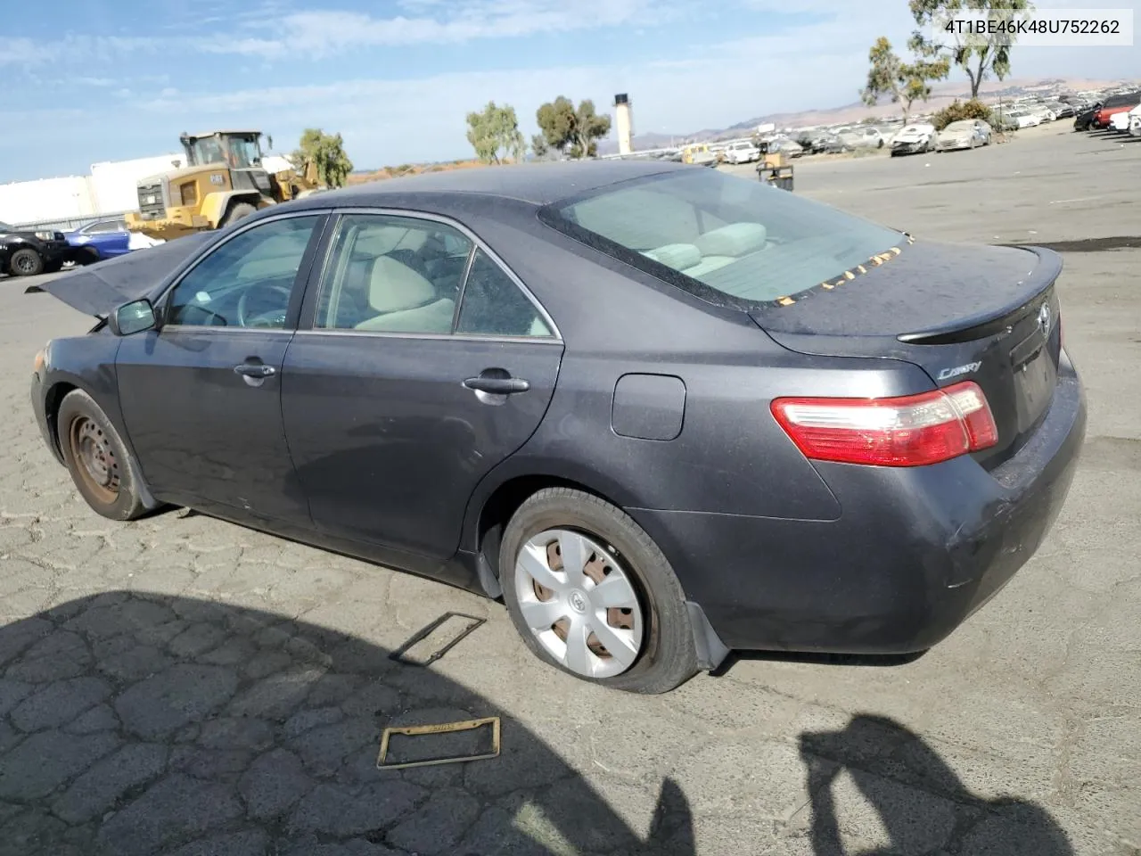 2008 Toyota Camry Ce VIN: 4T1BE46K48U752262 Lot: 76384104