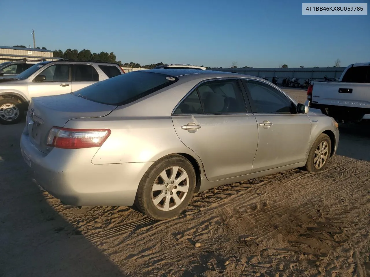 2008 Toyota Camry Hybrid VIN: 4T1BB46KX8U059785 Lot: 76555404