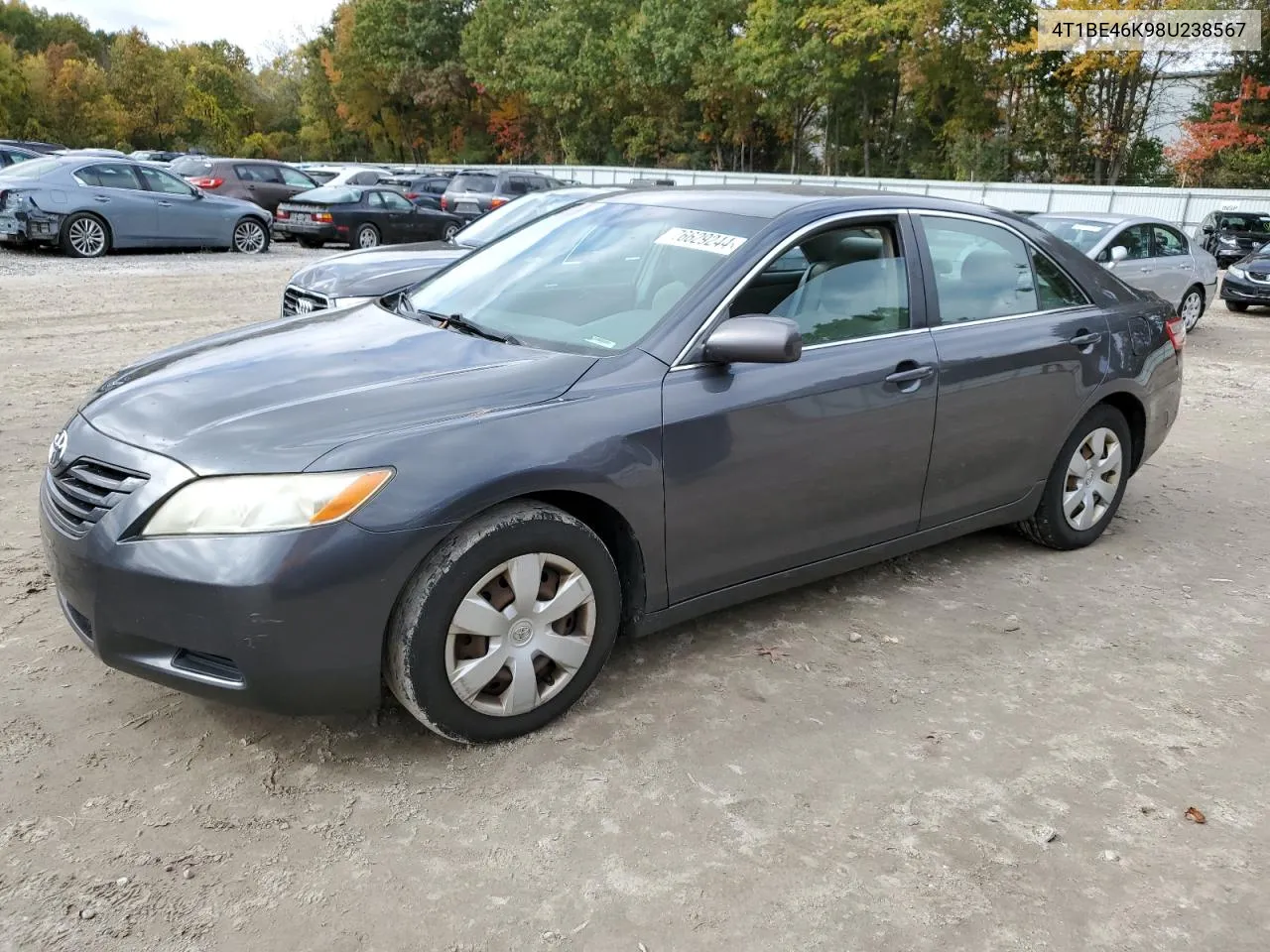 2008 Toyota Camry Ce VIN: 4T1BE46K98U238567 Lot: 76629244