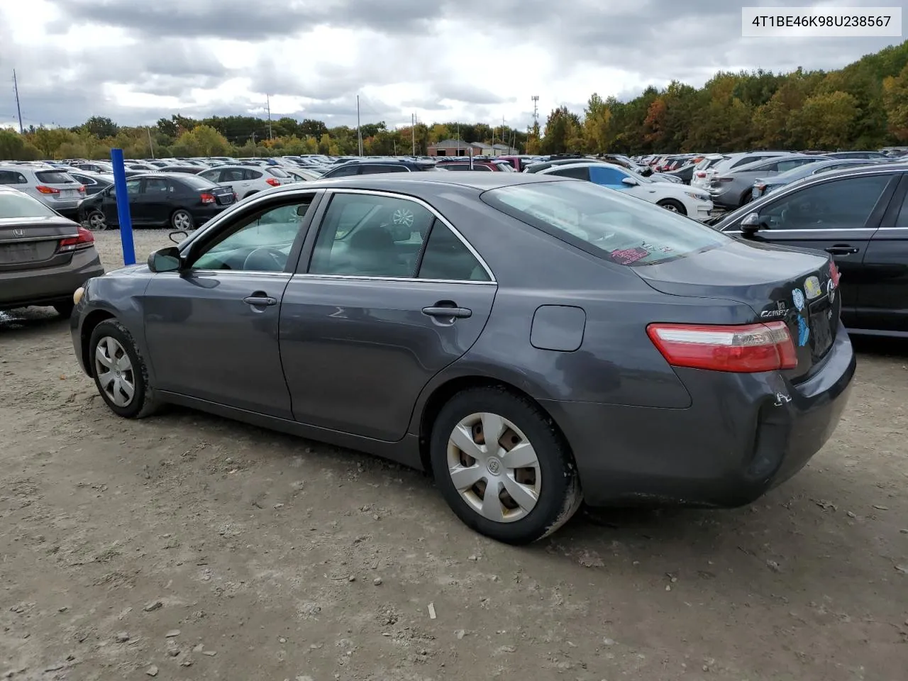 2008 Toyota Camry Ce VIN: 4T1BE46K98U238567 Lot: 76629244