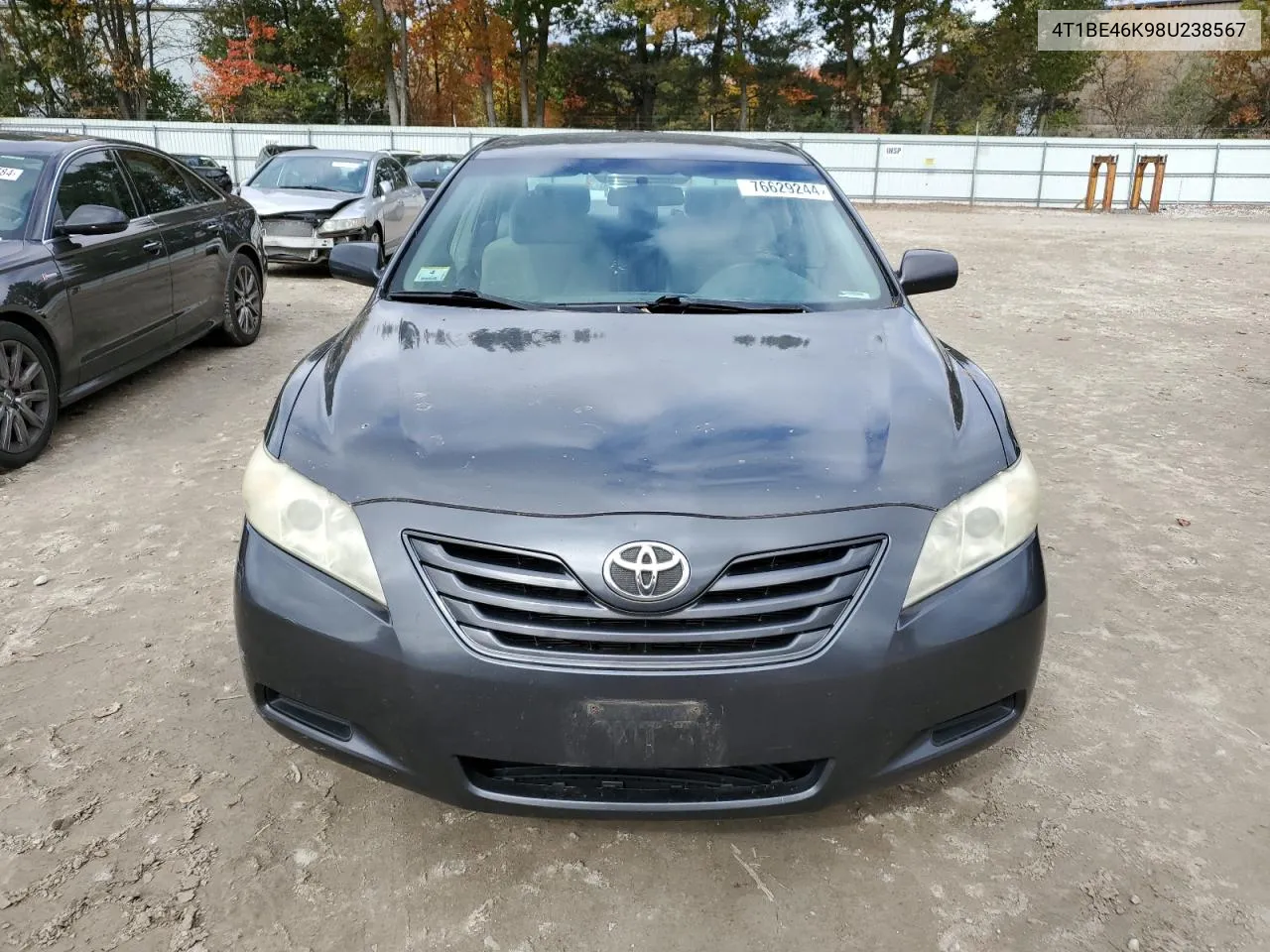 2008 Toyota Camry Ce VIN: 4T1BE46K98U238567 Lot: 76629244