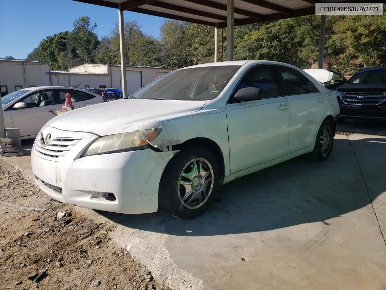 2008 Toyota Camry Ce VIN: 4T1BE46K58U762721 Lot: 76825114