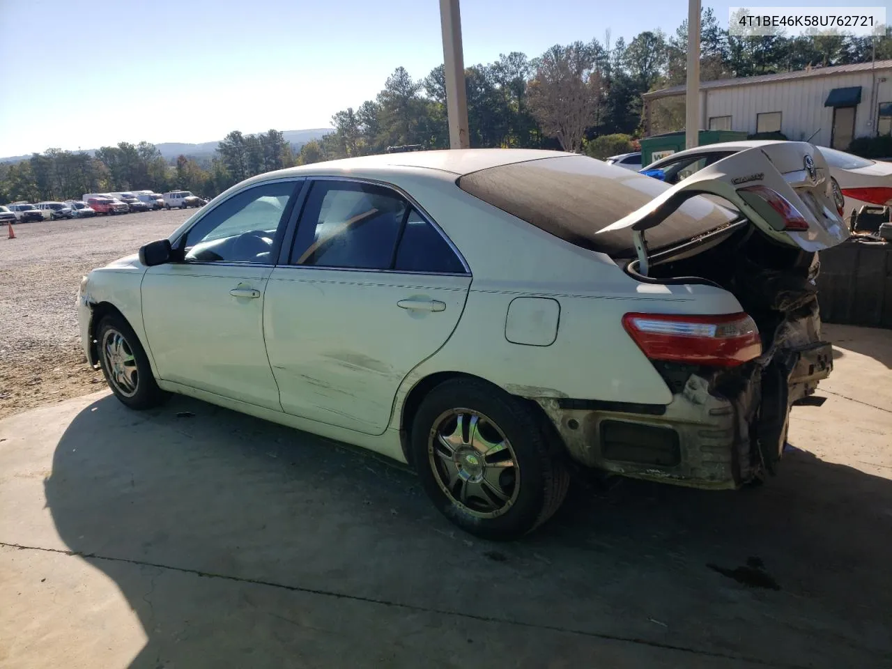 2008 Toyota Camry Ce VIN: 4T1BE46K58U762721 Lot: 76825114