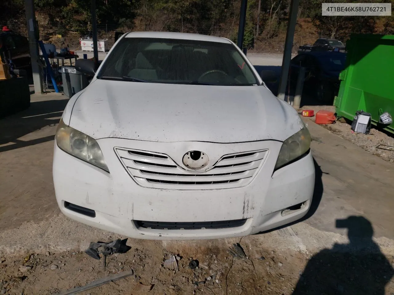 2008 Toyota Camry Ce VIN: 4T1BE46K58U762721 Lot: 76825114