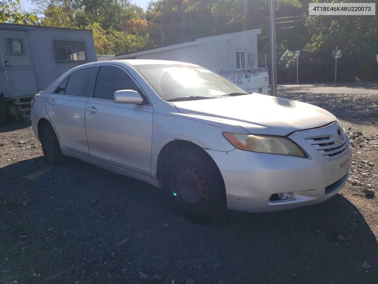 4T1BE46K48U220073 2008 Toyota Camry Ce