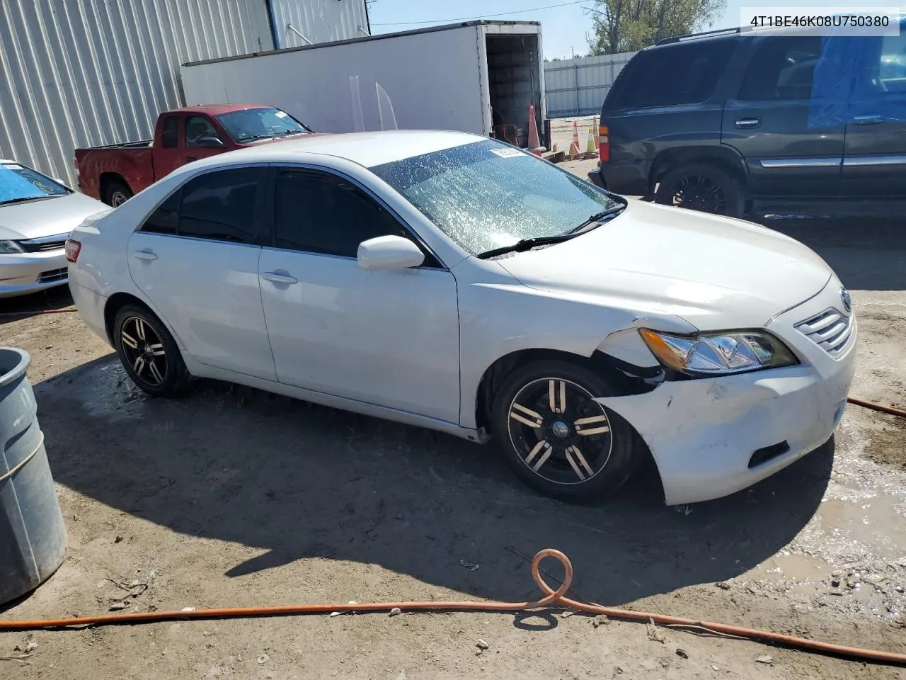 2008 Toyota Camry Ce VIN: 4T1BE46K08U750380 Lot: 76957004