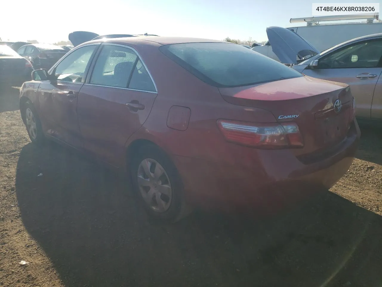 2008 Toyota Camry Ce VIN: 4T4BE46KX8R038206 Lot: 76986764