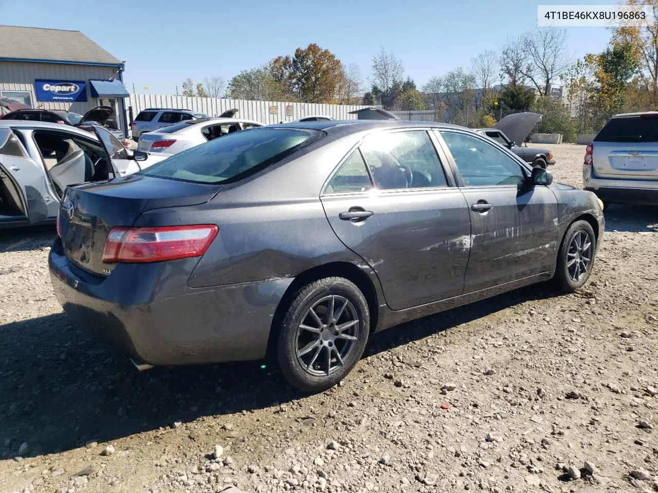 2008 Toyota Camry Ce VIN: 4T1BE46KX8U196863 Lot: 76987044