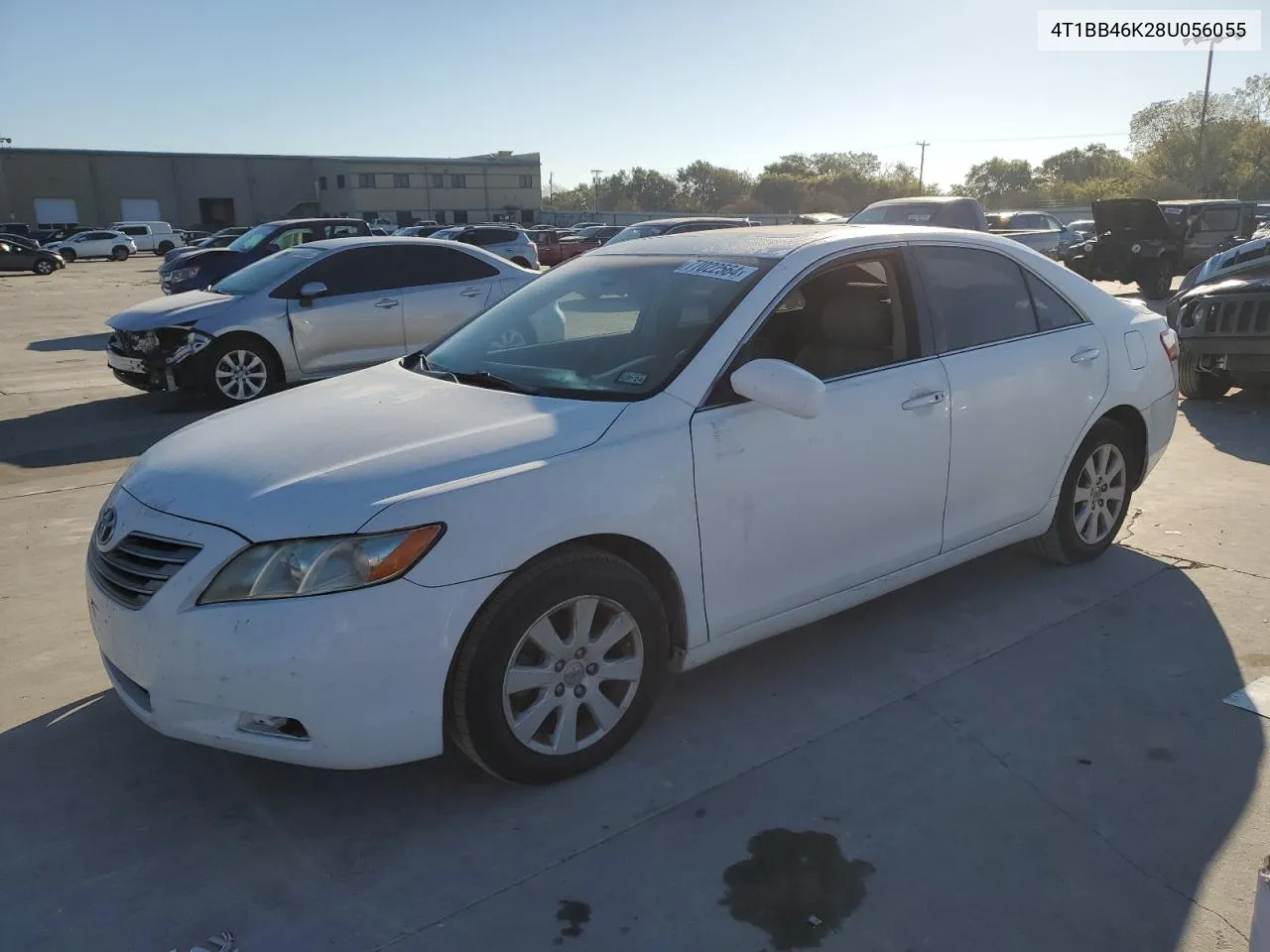 2008 Toyota Camry Hybrid VIN: 4T1BB46K28U056055 Lot: 77022564