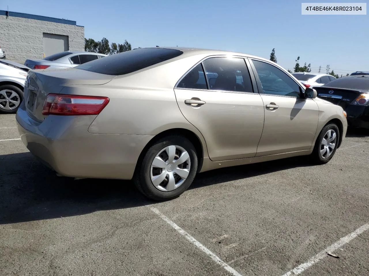 2008 Toyota Camry Ce VIN: 4T4BE46K48R023104 Lot: 77031414