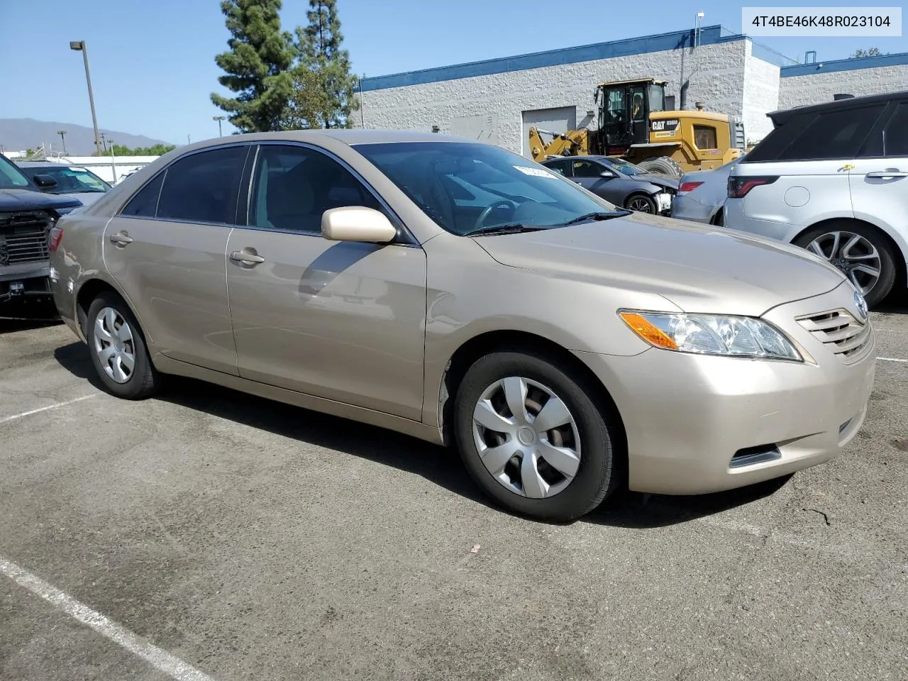 2008 Toyota Camry Ce VIN: 4T4BE46K48R023104 Lot: 77031414