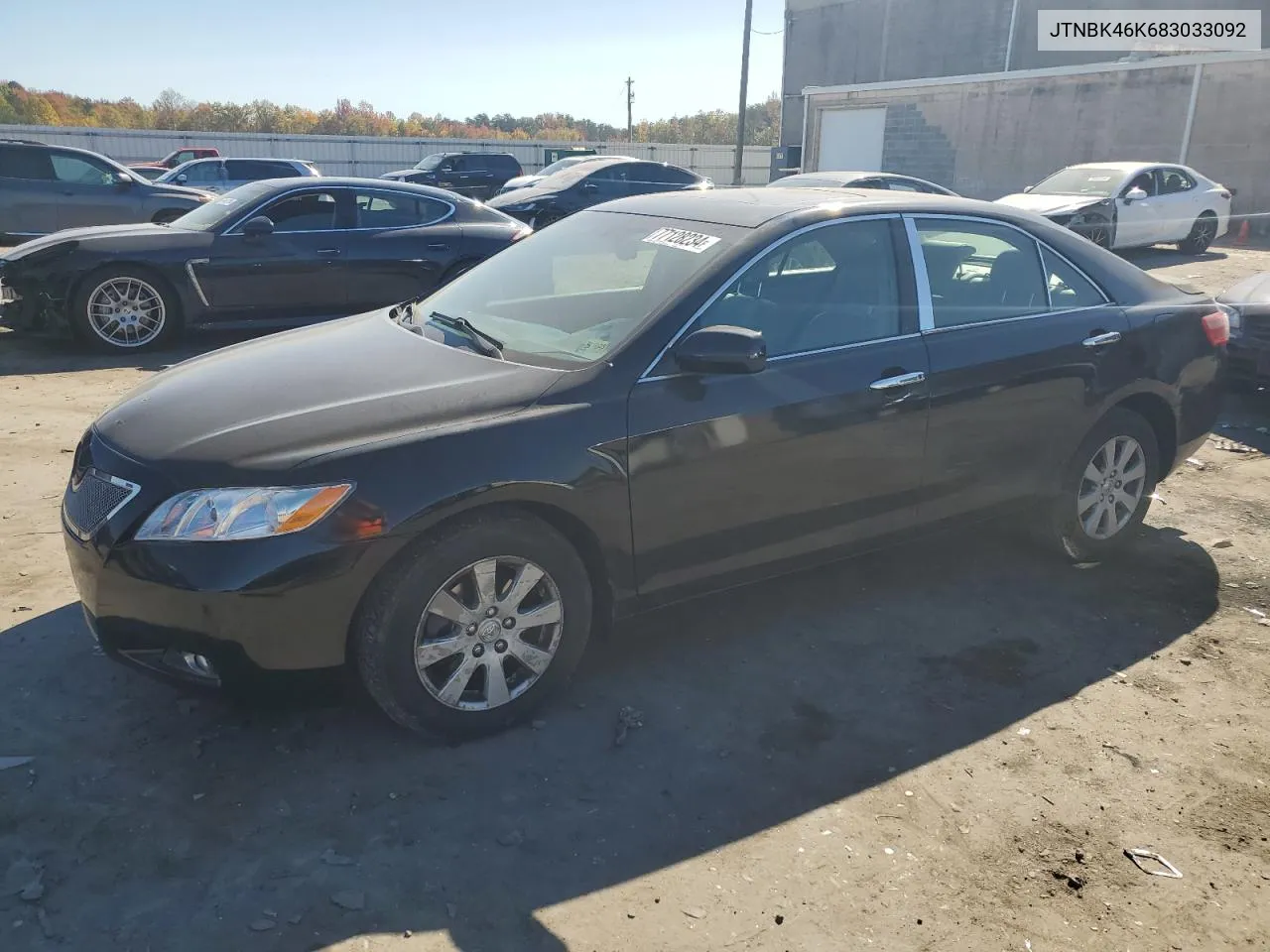 2008 Toyota Camry Le VIN: JTNBK46K683033092 Lot: 77128234