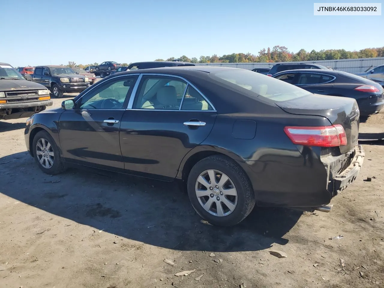 2008 Toyota Camry Le VIN: JTNBK46K683033092 Lot: 77128234