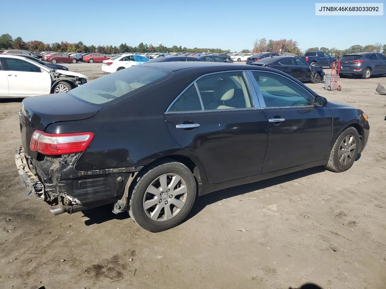 2008 Toyota Camry Le VIN: JTNBK46K683033092 Lot: 77128234