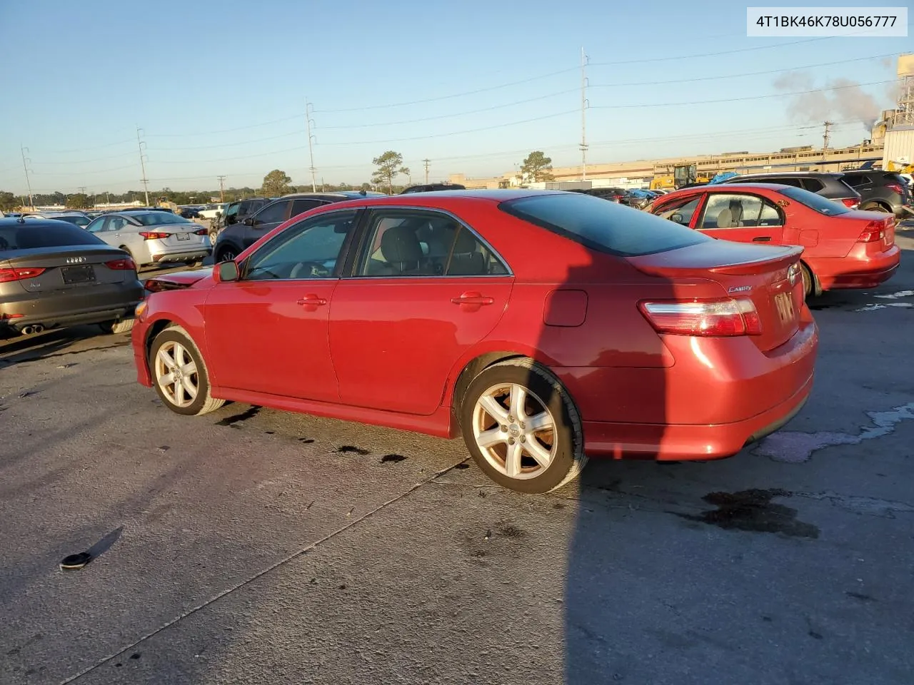 2008 Toyota Camry Le VIN: 4T1BK46K78U056777 Lot: 77177754