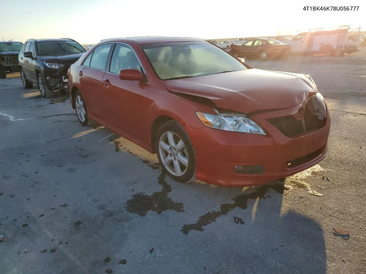 2008 Toyota Camry Le VIN: 4T1BK46K78U056777 Lot: 77177754