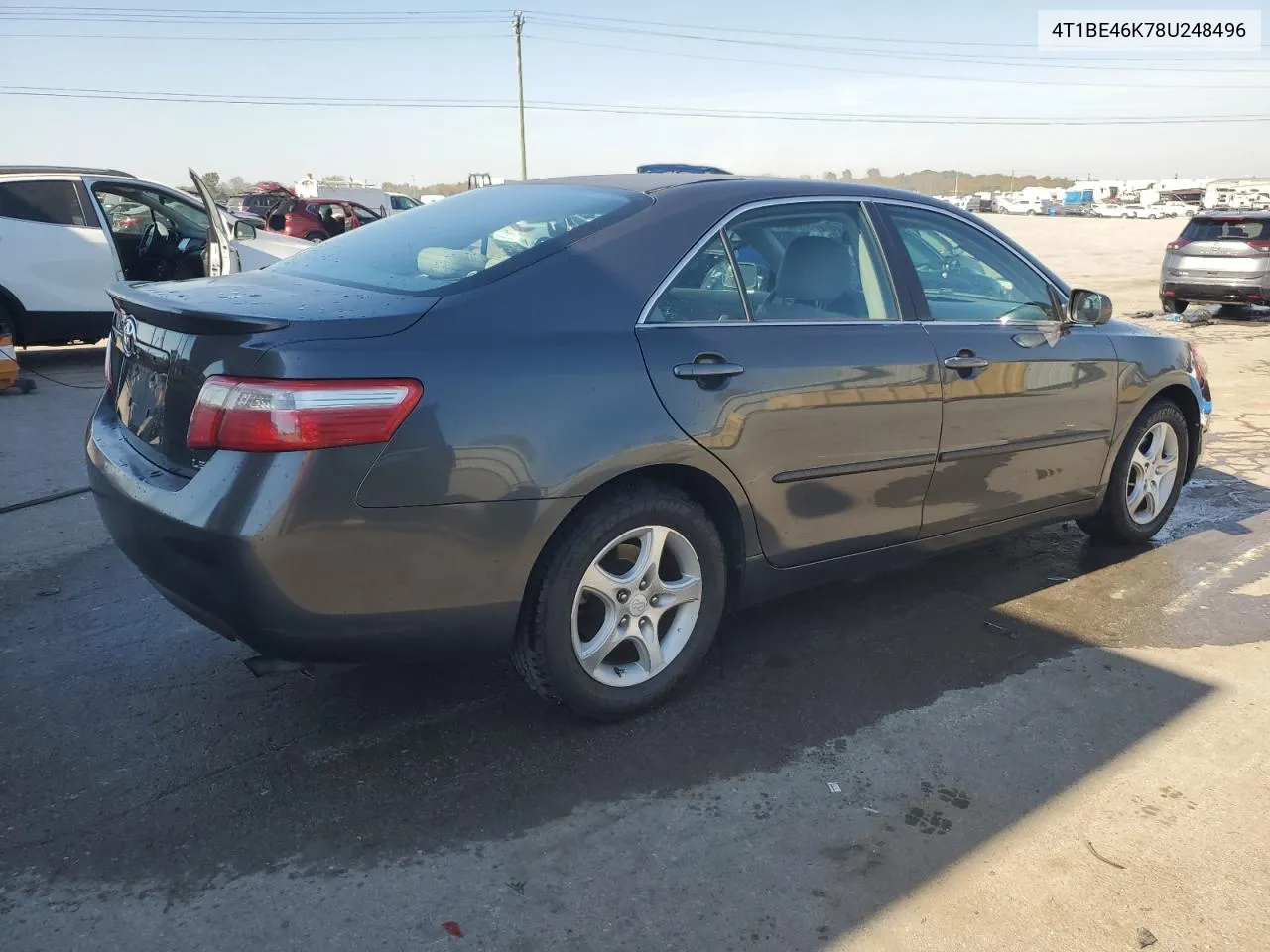 2008 Toyota Camry Ce VIN: 4T1BE46K78U248496 Lot: 77317424