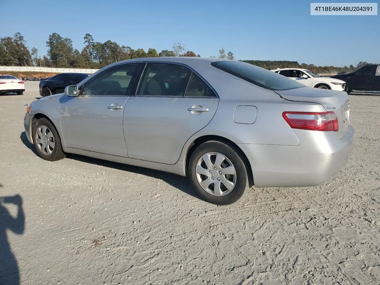 2008 Toyota Camry Ce VIN: 4T1BE46K48U204391 Lot: 77362714