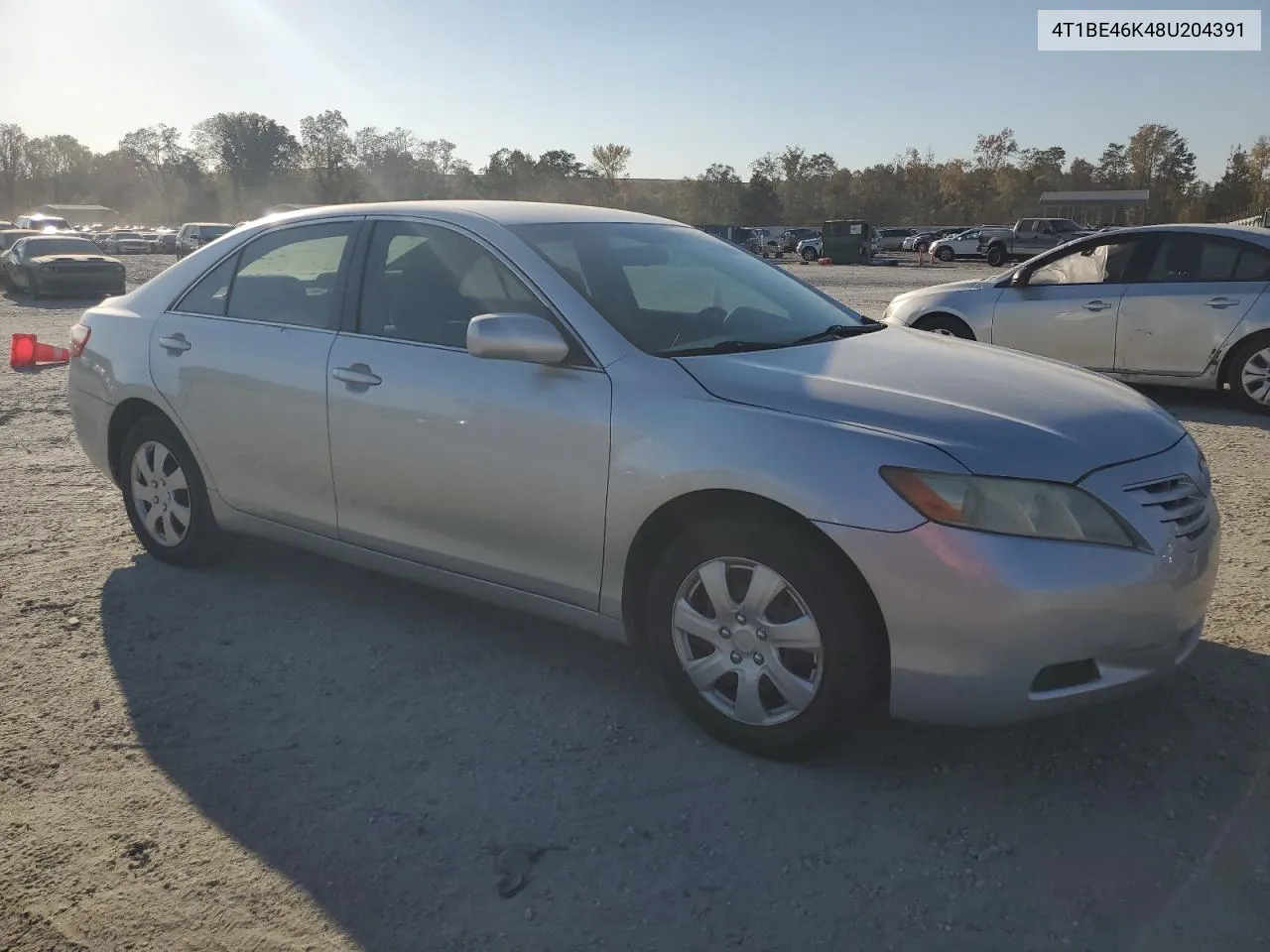 2008 Toyota Camry Ce VIN: 4T1BE46K48U204391 Lot: 77362714