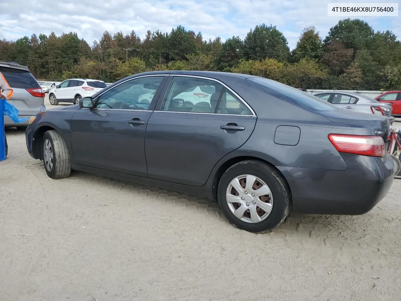 2008 Toyota Camry Ce VIN: 4T1BE46KX8U756400 Lot: 77463724