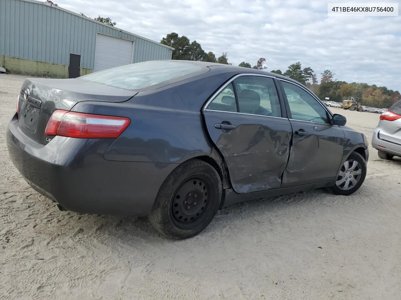 2008 Toyota Camry Ce VIN: 4T1BE46KX8U756400 Lot: 77463724