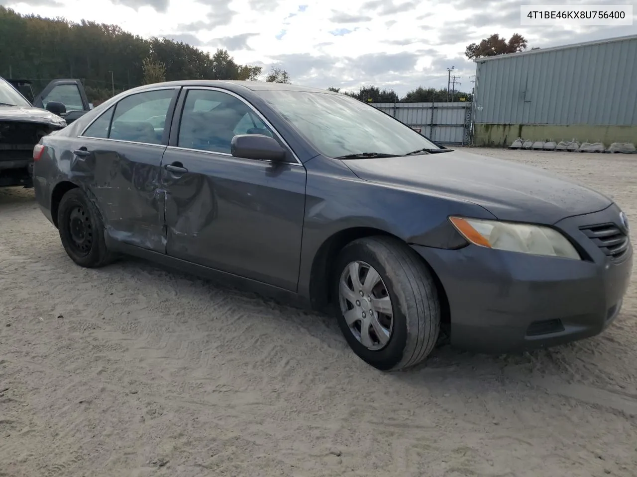 2008 Toyota Camry Ce VIN: 4T1BE46KX8U756400 Lot: 77463724