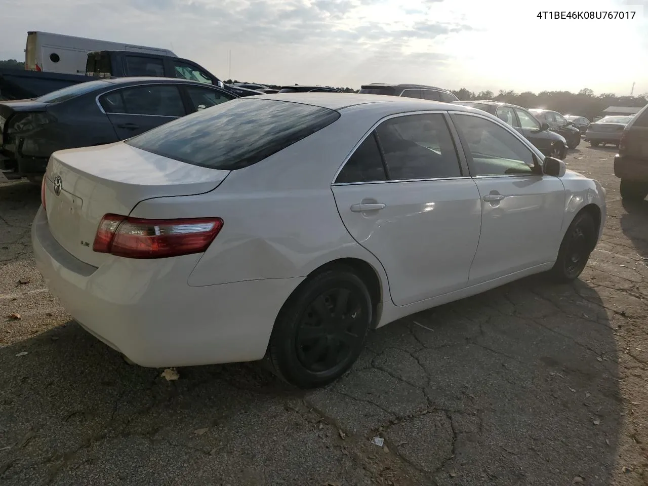 2008 Toyota Camry Ce VIN: 4T1BE46K08U767017 Lot: 77545284