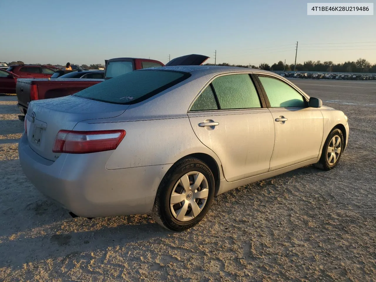 2008 Toyota Camry Ce VIN: 4T1BE46K28U219486 Lot: 77554394