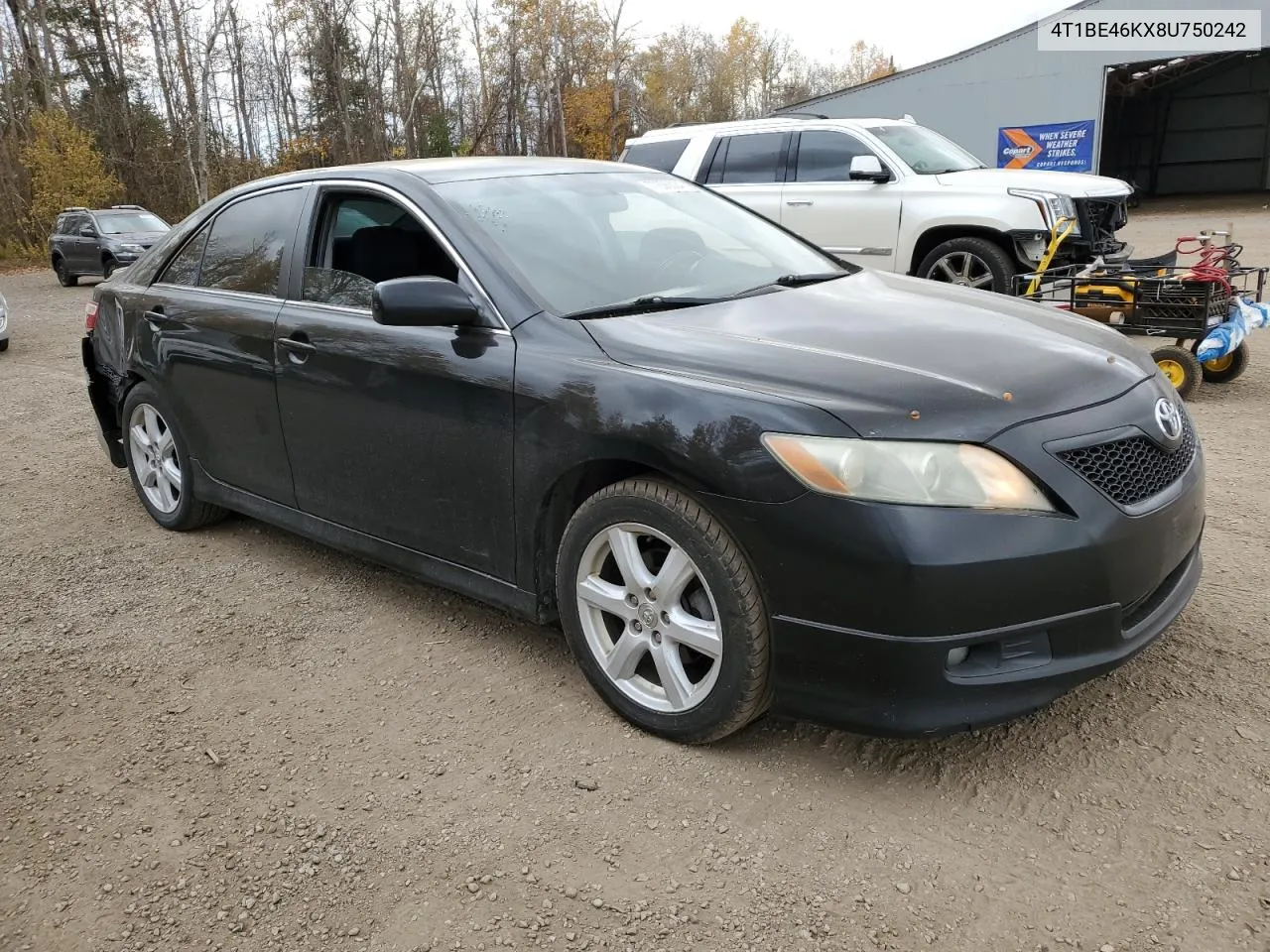 2008 Toyota Camry Ce VIN: 4T1BE46KX8U750242 Lot: 77675024