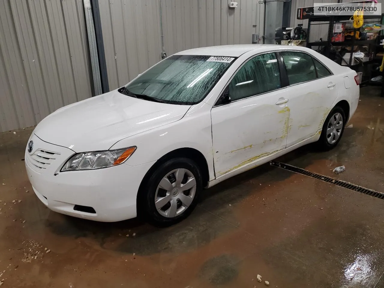 2008 Toyota Camry Le VIN: 4T1BK46K78U575330 Lot: 77806414