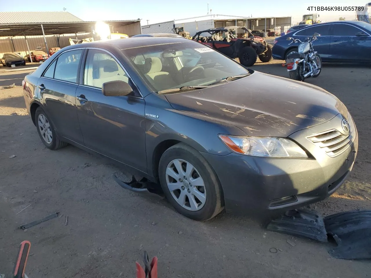 2008 Toyota Camry Hybrid VIN: 4T1BB46K98U055789 Lot: 77822144