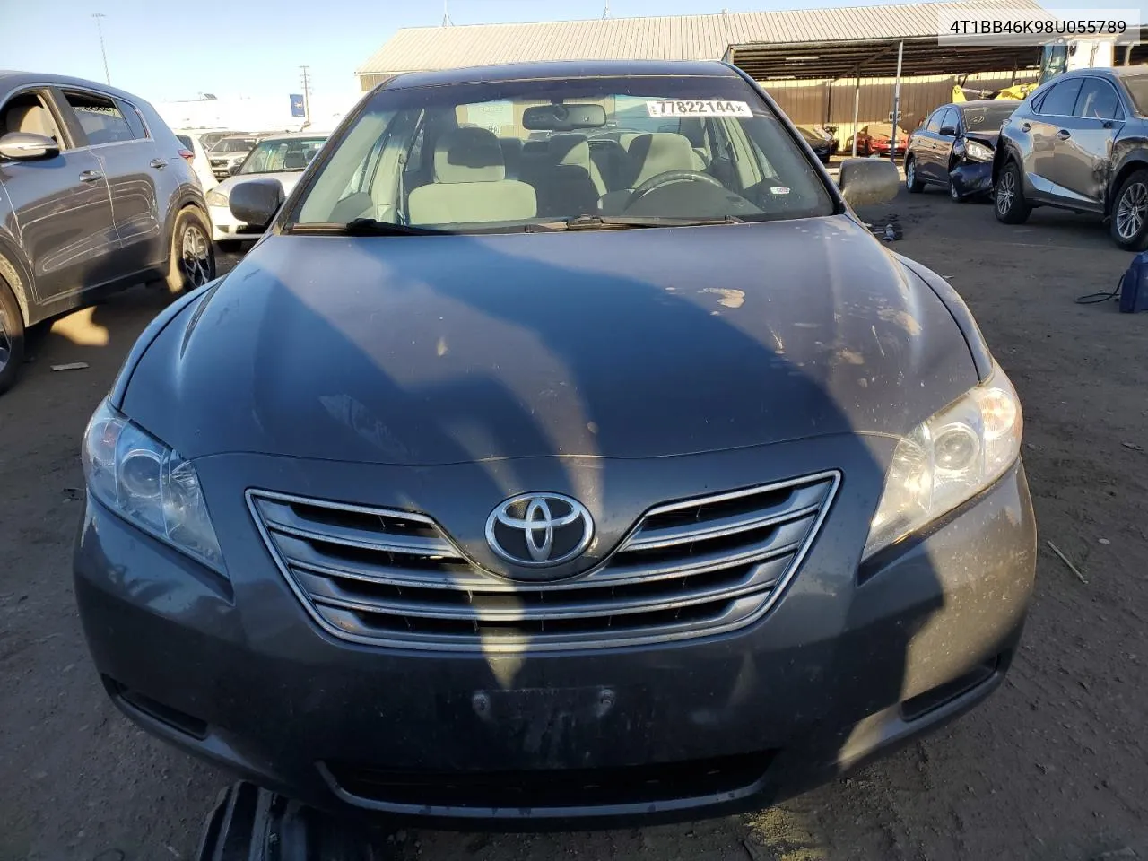 2008 Toyota Camry Hybrid VIN: 4T1BB46K98U055789 Lot: 77822144