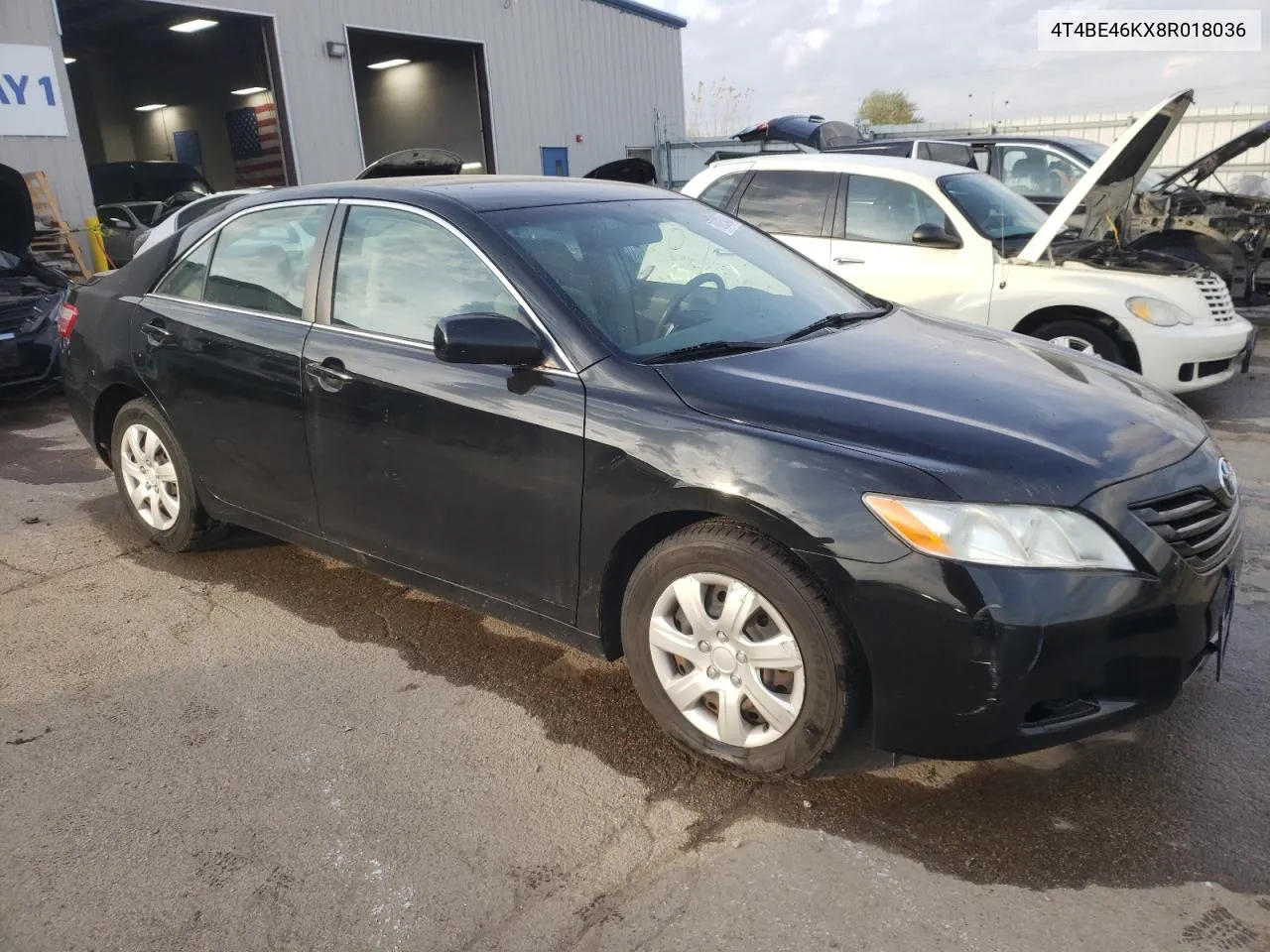 2008 Toyota Camry Ce VIN: 4T4BE46KX8R018036 Lot: 78085434