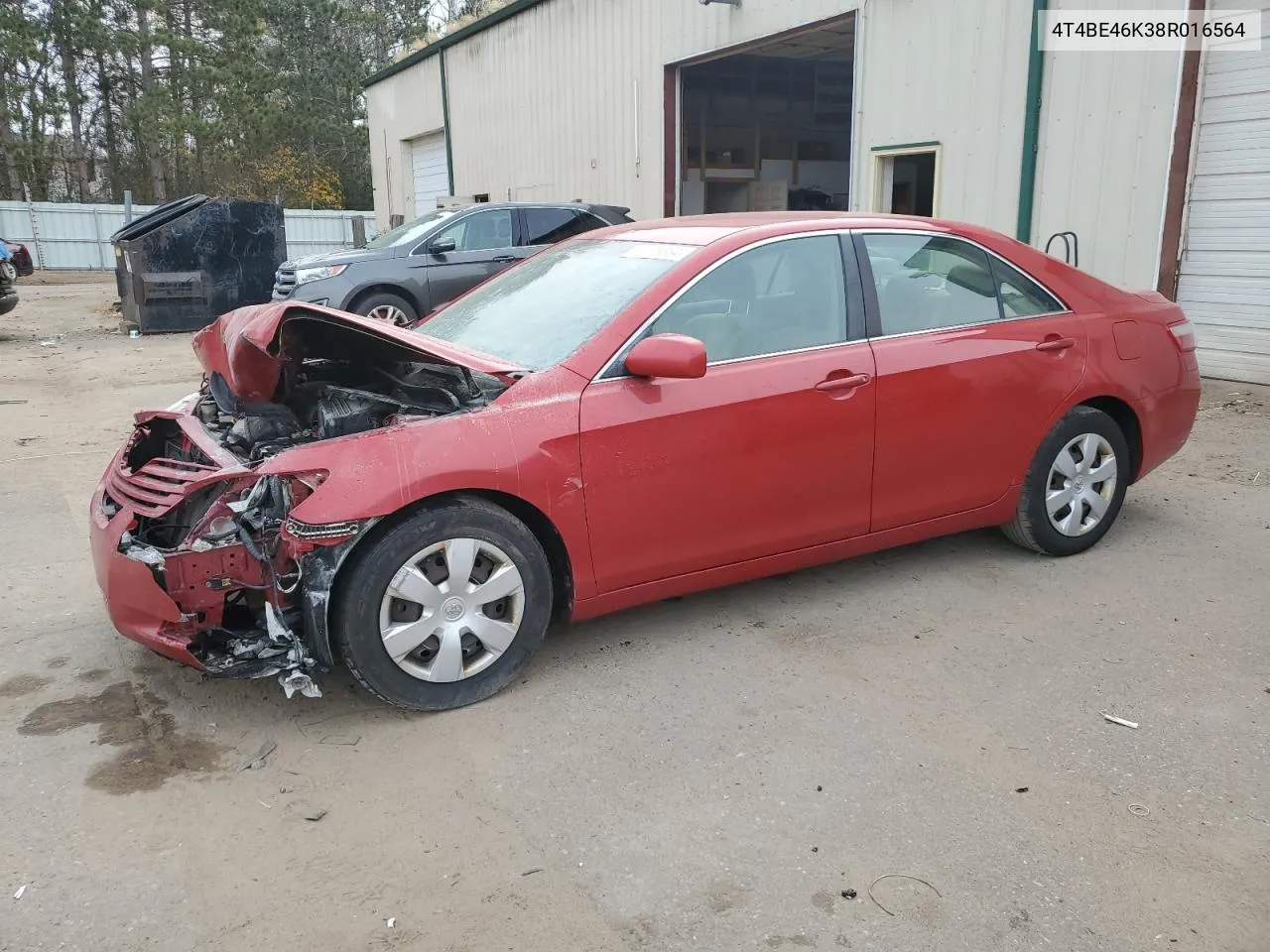 2008 Toyota Camry Ce VIN: 4T4BE46K38R016564 Lot: 78125864