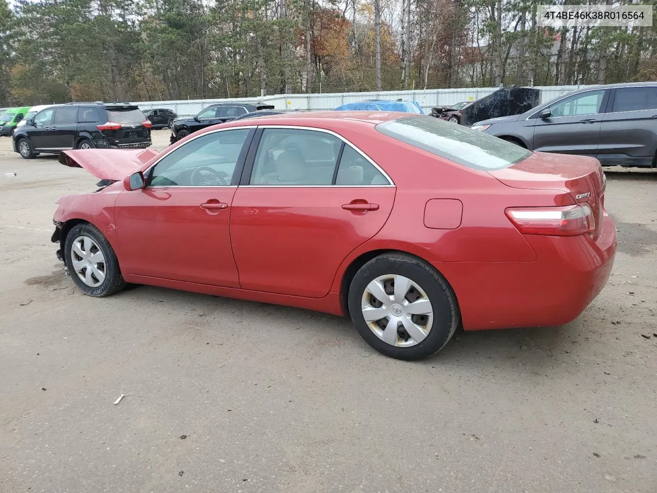 2008 Toyota Camry Ce VIN: 4T4BE46K38R016564 Lot: 78125864