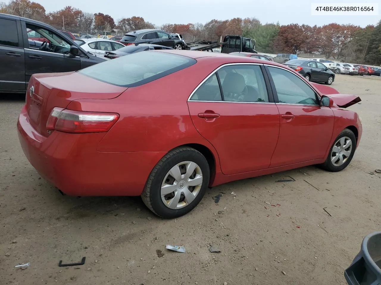 4T4BE46K38R016564 2008 Toyota Camry Ce