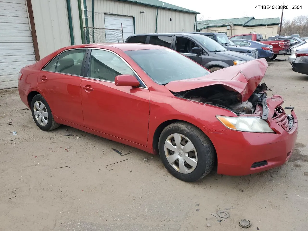 2008 Toyota Camry Ce VIN: 4T4BE46K38R016564 Lot: 78125864