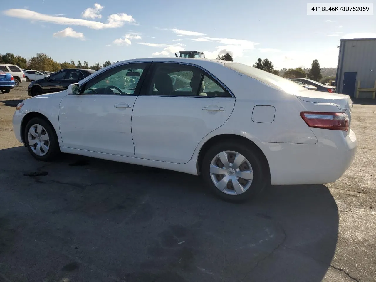 2008 Toyota Camry Ce VIN: 4T1BE46K78U752059 Lot: 78181514